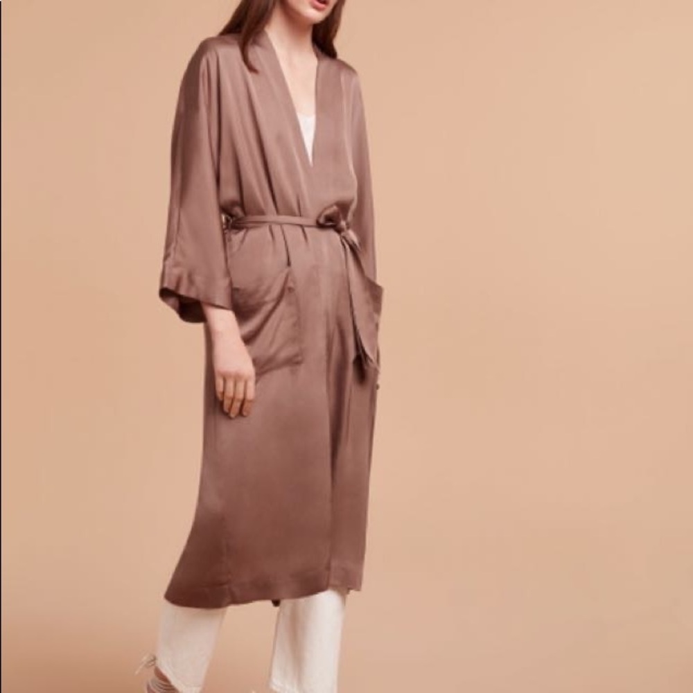 Aritzia Wilfred Durante Silk Jacket Size XS NWOT